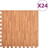 vidaXL Podne prostirke 24 kom s godovima drva 8,64 m² od EVA pjene Cijene