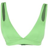 Trendyol Summer Green Cut-Out Detailed Long Triangle Bikini Top Cene