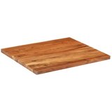 Stolna ploča 90x80x3,8 cm pravokutna od masivnog drva bagrema | shoptok.hr