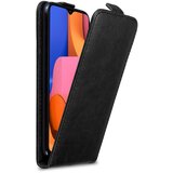 Cadorabo Ohišje, združljivo z Samsung Galaxy A20s v nočna črna - Zaščitni ovitek v obliki flipa z magnetnim zapiranjem, (20563455) | Shoptok.si
