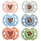 Tommee Tippee silikonska tolažilna duda Fun style - 0-6m (2 kos) | Shoptok.si