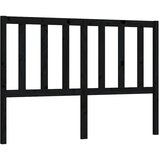  Uzglavlje za krevet crno 166 x 4 x 100 cm od masivne borovine | shoptok.hr