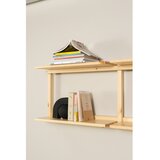 Karup Design Zidna polica od masivnog bora u prirodnoj boji 192x47,5 cm Groove – | shoptok.hr