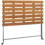 7-dijelni sklopivi bistro set masivno bagremovo drvo i čelik | shoptok.hr