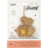  Obesek s semensko kroglico - "Bee Happy"