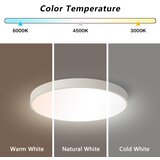  Brilagi-LED prigušiva svetiljka POOL SMART LED, 48 W, 230 V, 3000–6000 K, 40 cm, sa daljinskim upravljačem, bela | Eponuda.com