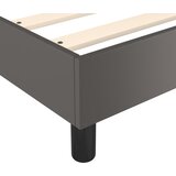  s oprugama i madracem sivi 80 x 200 cm od umjetne kože | shoptok.hr