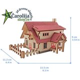 3d drvena puzzle - MALI RANČ | ePonuda.com