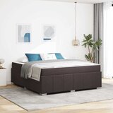  Krevetna konstrukcija Tamno smeđa 180 x 200 cm tkanina | Eponuda.com