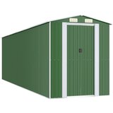 vidaXL Vrtna lopa zelena 192x689x223 cm pocinkano jeklo - - Zelena - 153.56 - 192 x 689 x 223 cm - | Shoptok.si
