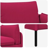 SOFA za dvije osobe 2-sjedalo Vinska crvena 188 x 81 x 89 cm - boja crnog vina 145 cm | shoptok.hr