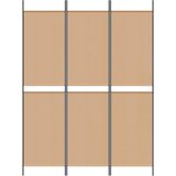  3-panelni pregradni zid Bež 150 x 200 cm Tkanina | Eponuda.ba