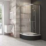 Ravak A217001020 Sabina 90 x 90 cm polkrožna tuš kad iz sanitarnega akrila | Shoptok.si