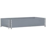  Okviri za palete sivi 100 x 50 cm od masivne borovine | shoptok.hr