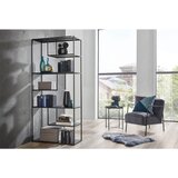 CARRYHOME regal 85/188/35 cm črna | Shoptok.si