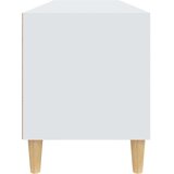 vidaXL TV omarica bela 100x34,5x44,5 cm inženirski les | Shoptok.si