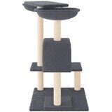  Penjalica za mačke sa stupovima za grebanje tamnosiva 82 cm | shoptok.hr