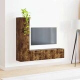  Komplet TV omaric 3 pcs Dimljeni oreh Konstruiran les, (5000132705) | Shoptok.si