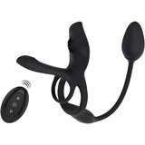 Coup!es Choice Couples Choice - višenamjenski vibrirajući prsten za penis (crni) | shoptok.hr
