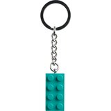 Lego Iconic - Privjesak kocka 2x4 Svijetlo plavo zelena (854303) cijene