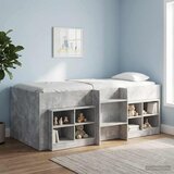  Kreveta za visoko spavanje djece 2 pcs Betonska siva | shoptok.hr