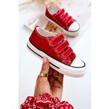 Kesi Children's Sneakers With Velcro Red Bernie Cene