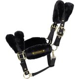 Kentucky Horsewear Oglavka Nylon Sheepskin Soft, Black - Full | Shoptok.si