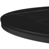 Bessagi Home Jedilna Miza Pela, Črna, Ø 110cm | Shoptok.si