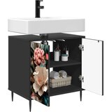  Kupaonski ormar BORNE Crni hrast 60 x 40 x 61 cm | shoptok.hr