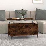  Stolić za kavu boja hrasta 90 x 44,5 x 45 cm konstruirano drvo | shoptok.hr
