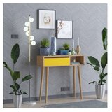 Hanah home Polica 100x30x94cm Hrast-žuta | Eponuda.ba