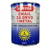 Zvezda emajl za drvo i metal 0,65l truhla višnja Cijene