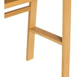 Hübsch Pisalna miza v hrastovem dekorju 45x100 cm Poke – | Shoptok.si