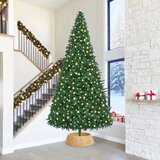 vidaXL ogrlica za božićno drvce smeđa 90 x 90 x 28 cm zumbul | shoptok.hr