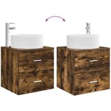  Set namještaja za kupaonicu 2 kom. Dimljeni hrast | shoptok.hr