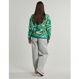 Helly Hansen Flis W IMPERIAL PRINTED PILE SNAP Zelena | Shoptok.si
