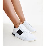 Gemre Black and white sneakers with rhinestones Giulia | Shoptok.si