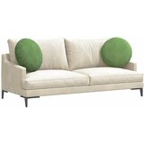  Jastučići za sjedenje 2 pcs Svijetlo zelena Ø50 x 19 cm Baršun | shoptok.hr