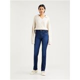 Levi's Levi&#39;s Dark Blue Women&#39;s Straight Fit Jeans Levi&#39;s® 724 - Women | shoptok.hr