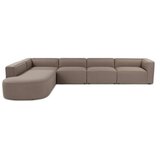 Atelier Del Sofa ugaona garnitura mora (x oval L1 O1 O1 R1)