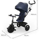 Kinderkraft tricikl za decu Aston 2 Plus Blue, 9m+ | Eponuda.com