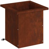  Vrtna posuda za sadnju s LED svjetlom Rđa 30 x 30 x 30 cm | shoptok.hr