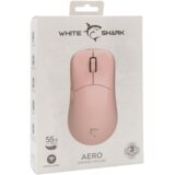 WHITESHARK MIŠ WGM-5015 AERO / 12.400 DPI - Roza / Wireless | shoptok.hr