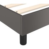  Okvir za krevet s oprugom sivi 180x200 cm od umjetne kože | Eponuda.com