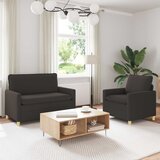  Set sofe 2 kom. Tamnosiva Tkanina Cijene