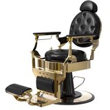  Brivski stol Vintage črno zlat | Shoptok.si