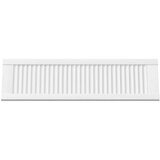 vidaXL Vrata za omarico z letvicami bela 99x29,5 cm | Shoptok.si