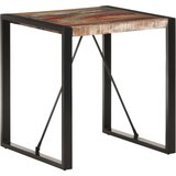  Blagovaonski stol 70 x 70 x 75 cm od masivnog obnovljenog drva | Eponuda.ba