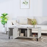  Stolić za kavu boja betona 102x50x40 cm konstruirano drvo | shoptok.hr