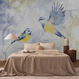  Foto tapeta - Watercolor Tit - First Variant 200x140 Premium | shoptok.hr